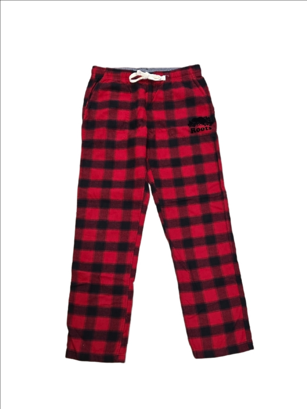 NWOT Roots Red and Black Plaid Cabincore Lounge/Pyjama Pants
